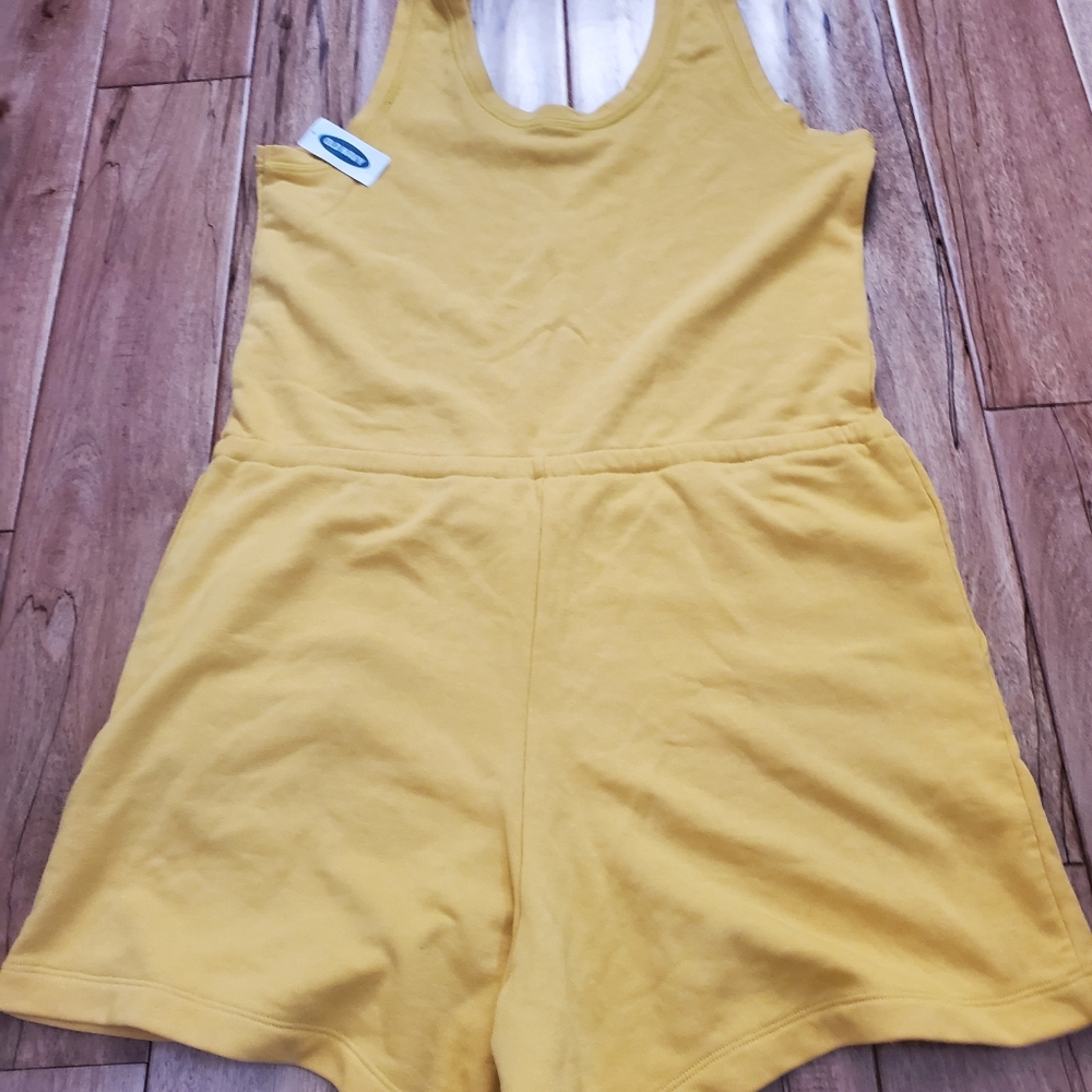 Old Navy Yellow Jumpsuit